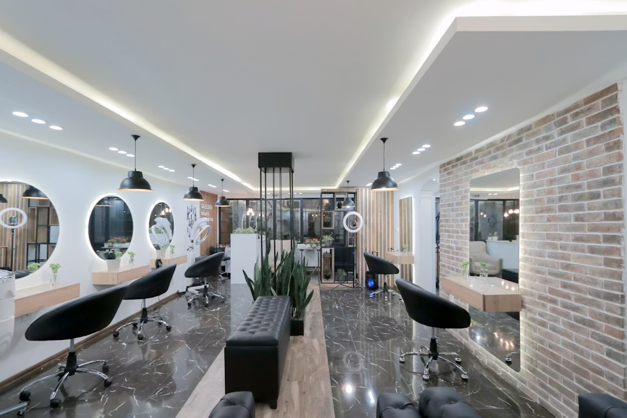 Atmosfera da barbearia