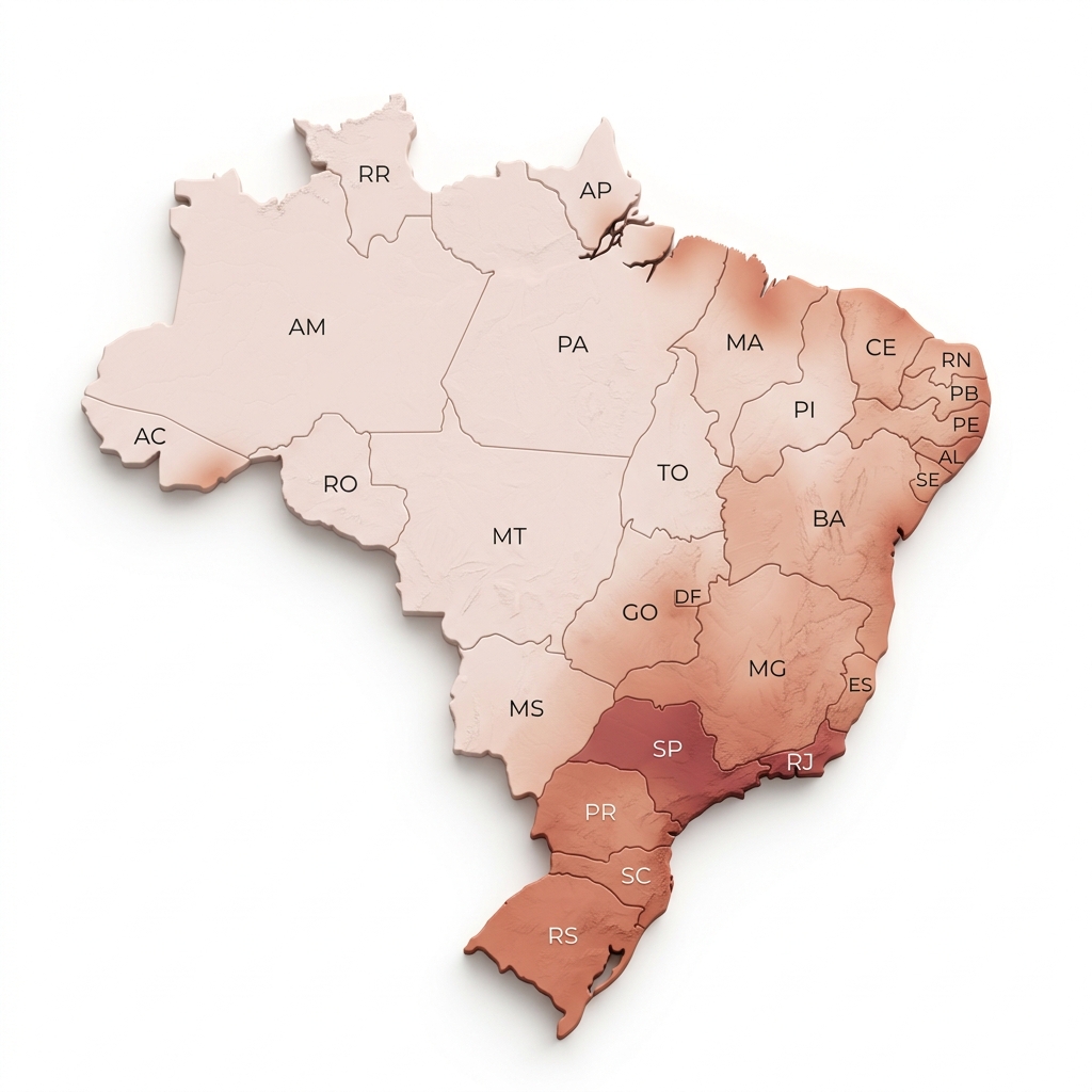 Mapa do Brasil